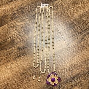 (5/$25‎ SALE ✅) Aicon 1 Pc 16.5 Strand Faux Pearl Ivory White Necklace